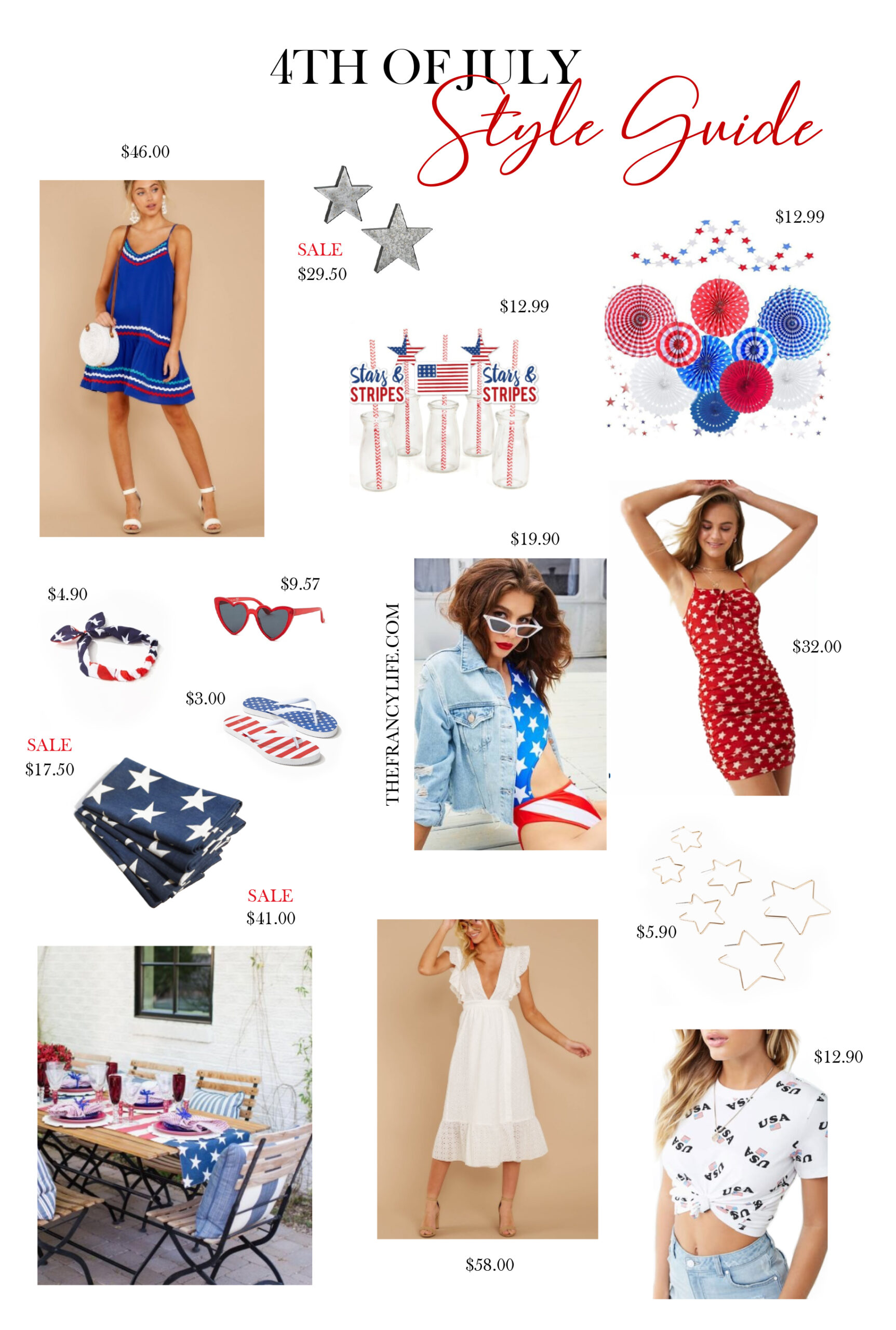 4th of July Style Guide